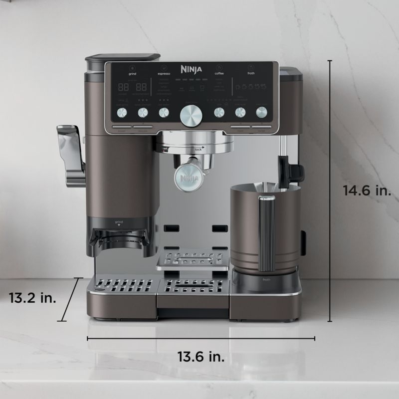 Ninja ® Luxe™ Café Pro Series Espresso Machine in Café Noir - Image 6