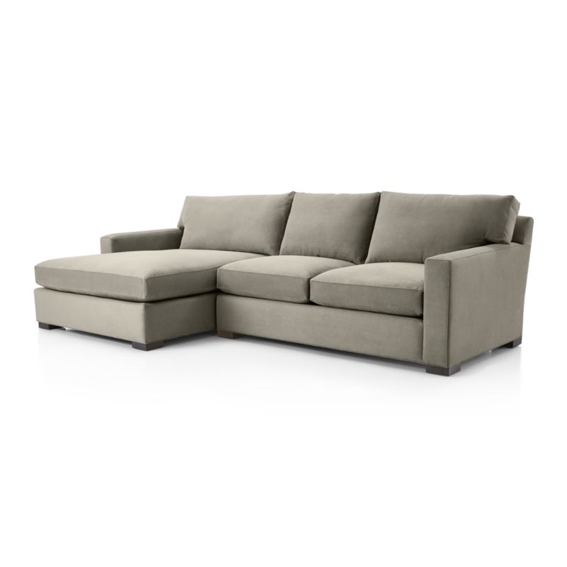 Axis 2-Piece Left Arm Double Chaise + Right Arm Apartment Sofa - Image 1