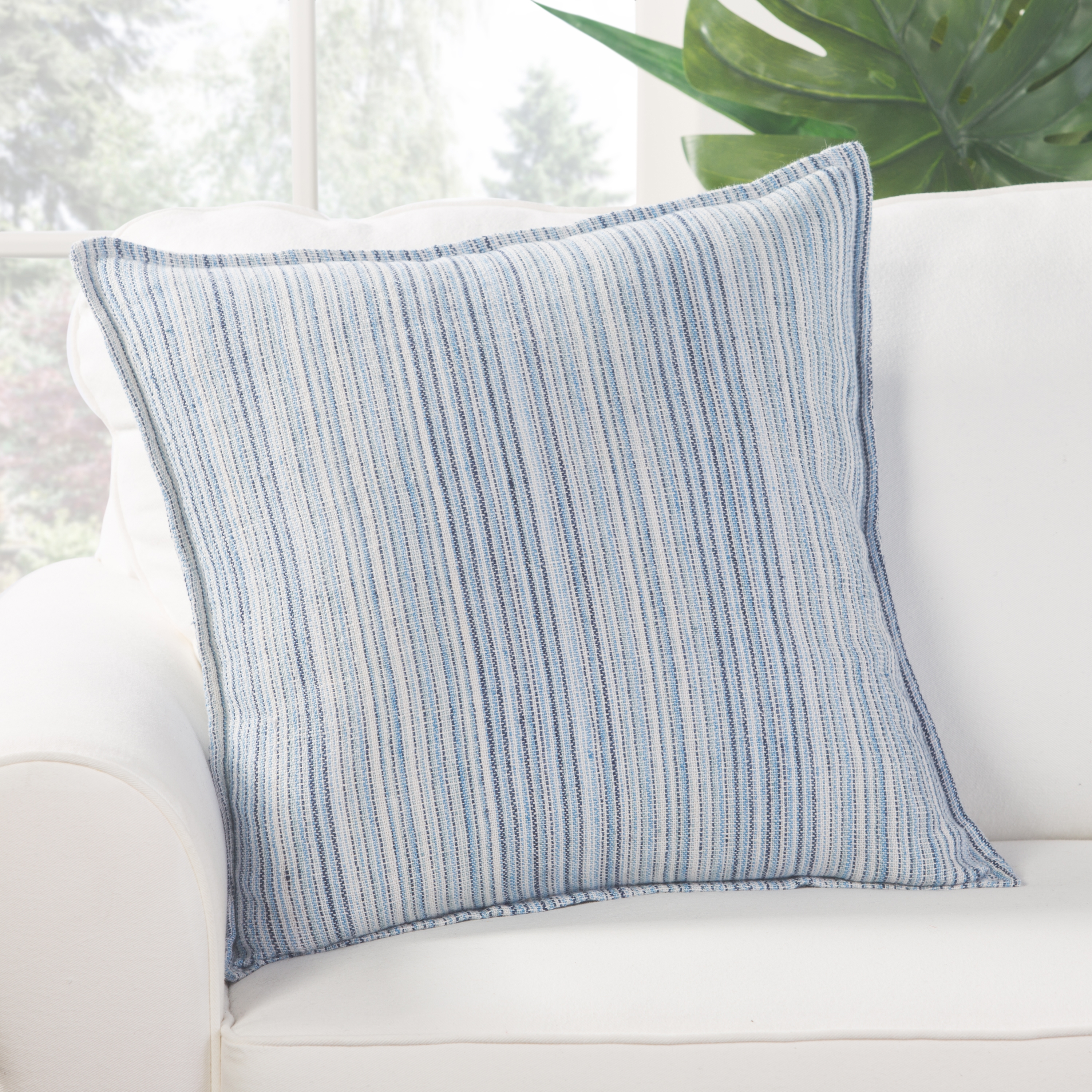 Design (US) Blue 22"X22" Pillow - Image 3
