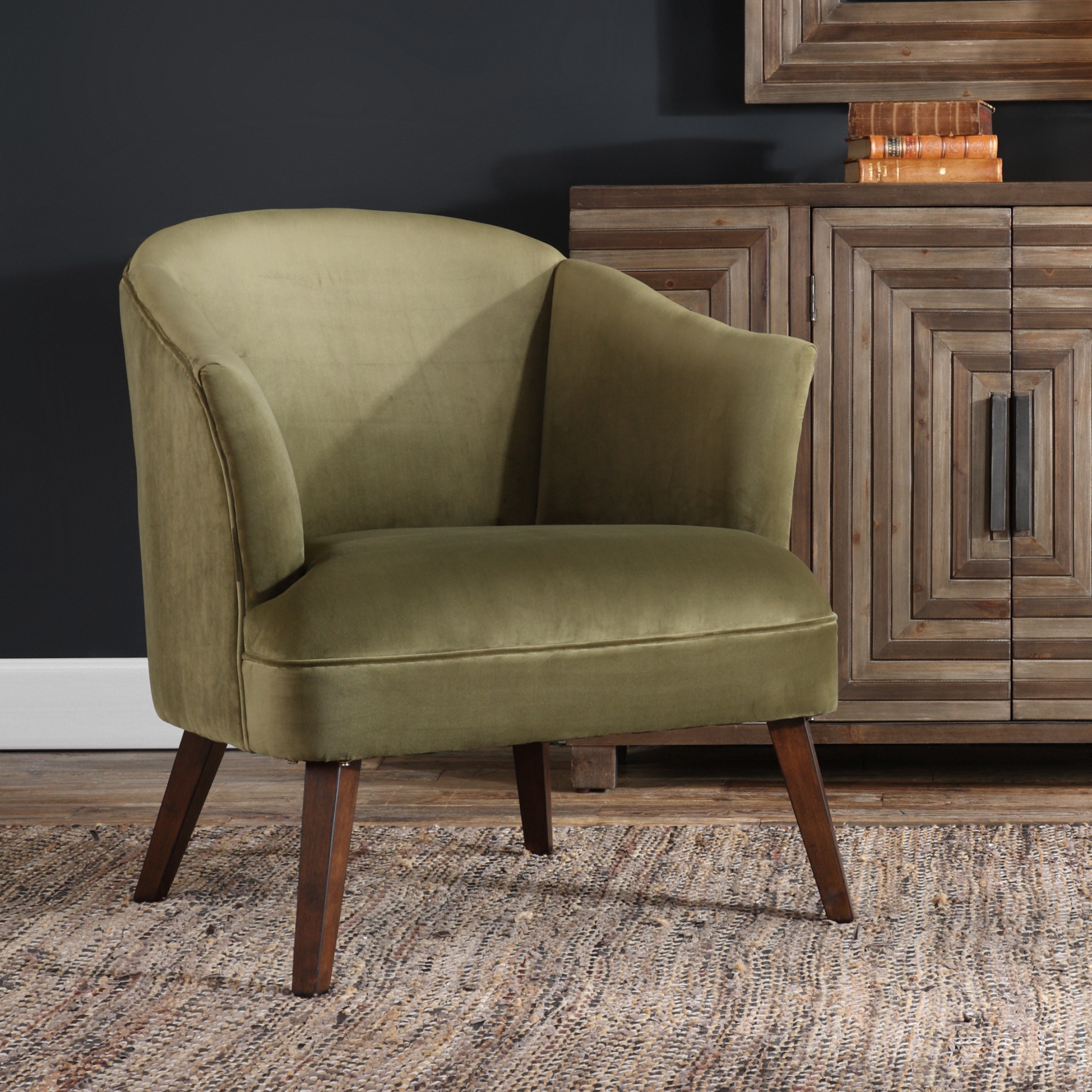 Conroy Olive Accent Chair - Image 0