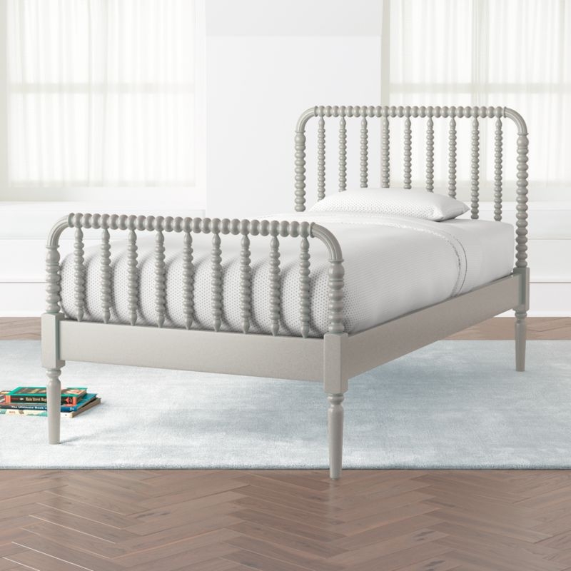 Jenny Lind Grey Queen Bed - Image 7