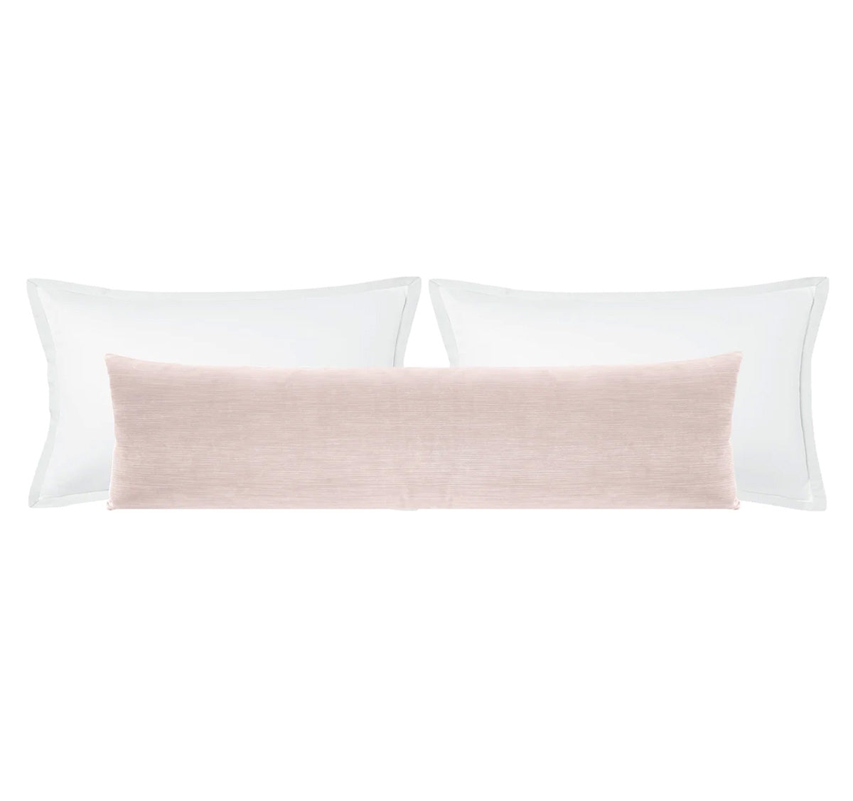 THE XL LUMBAR :: STRIE VELVET // BALLET - BY THE YARD - Image 0