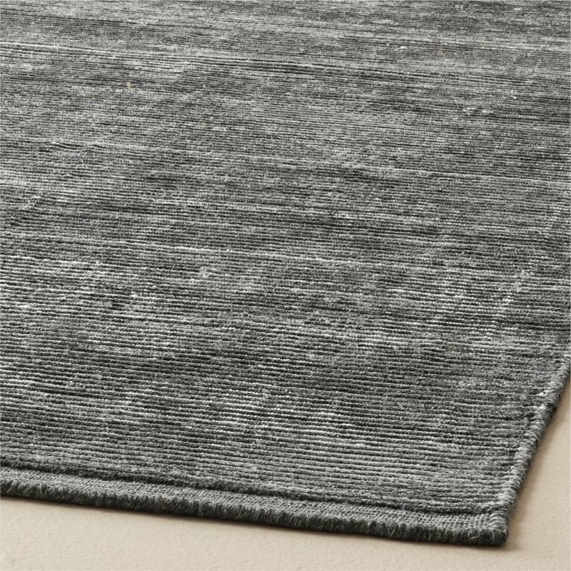 Maris Handwoven Black Jute Runner Rug 2.5'X8' - Image 1