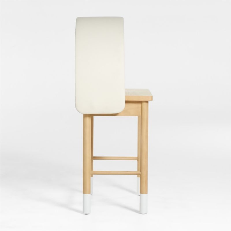 Aksel Fabric-Covered Kids Desk Hutch - Image 3