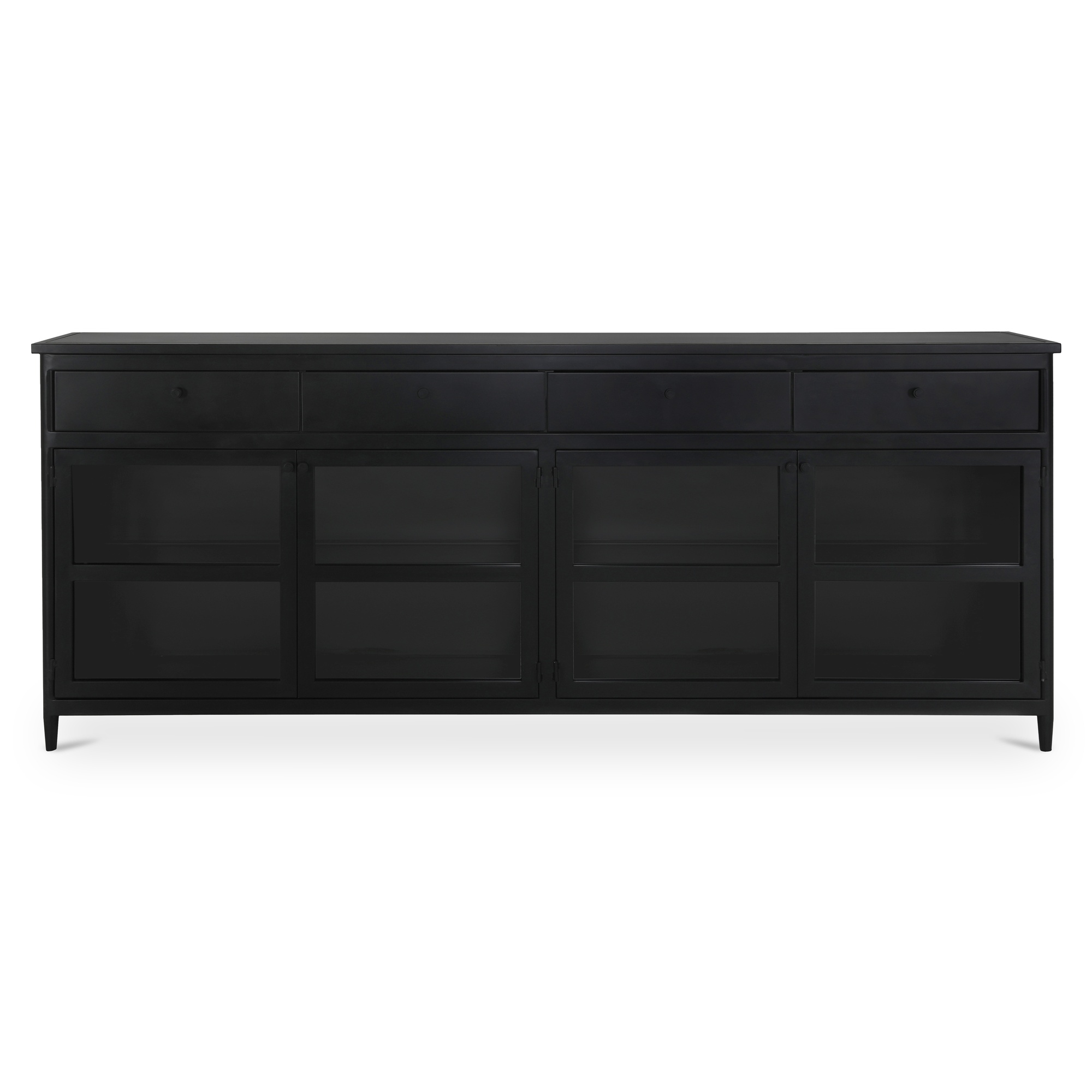 Henry Metal Sideboard Black - Image 0