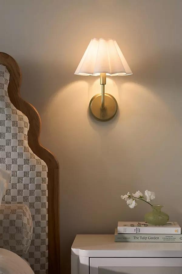Polly Scalloped Single Sconce - Image 0