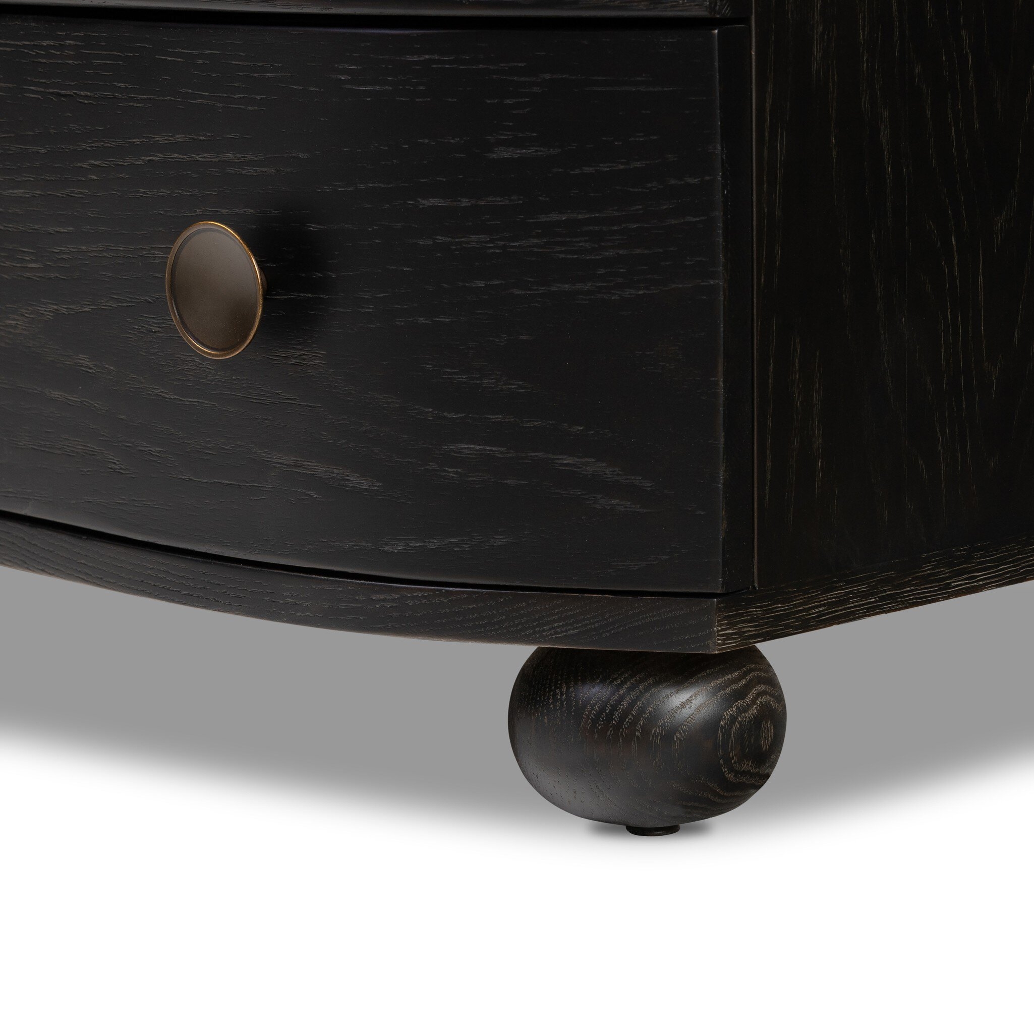 Tiago Nightstand - Distressed Black Oak - Image 9