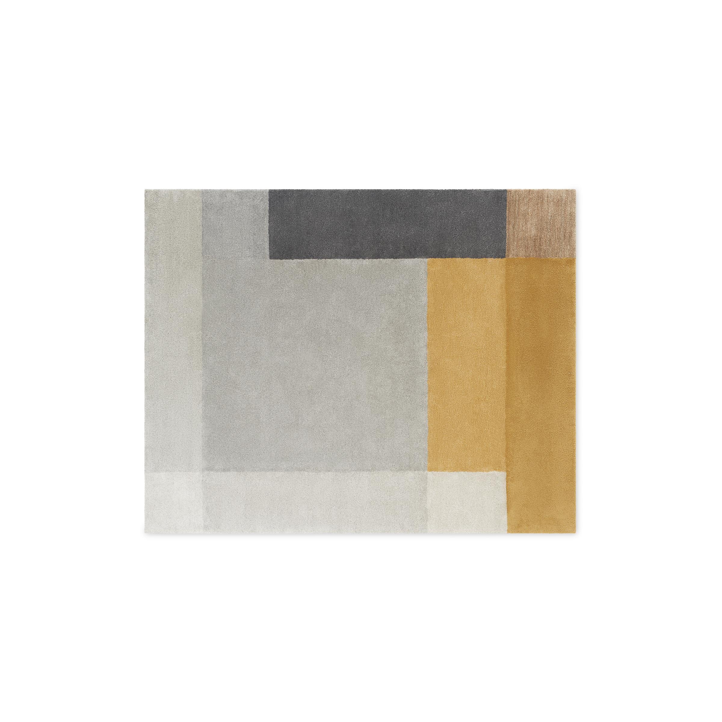 Block Party Rug in Gray & Yellow | 8' x 10' - Image 0