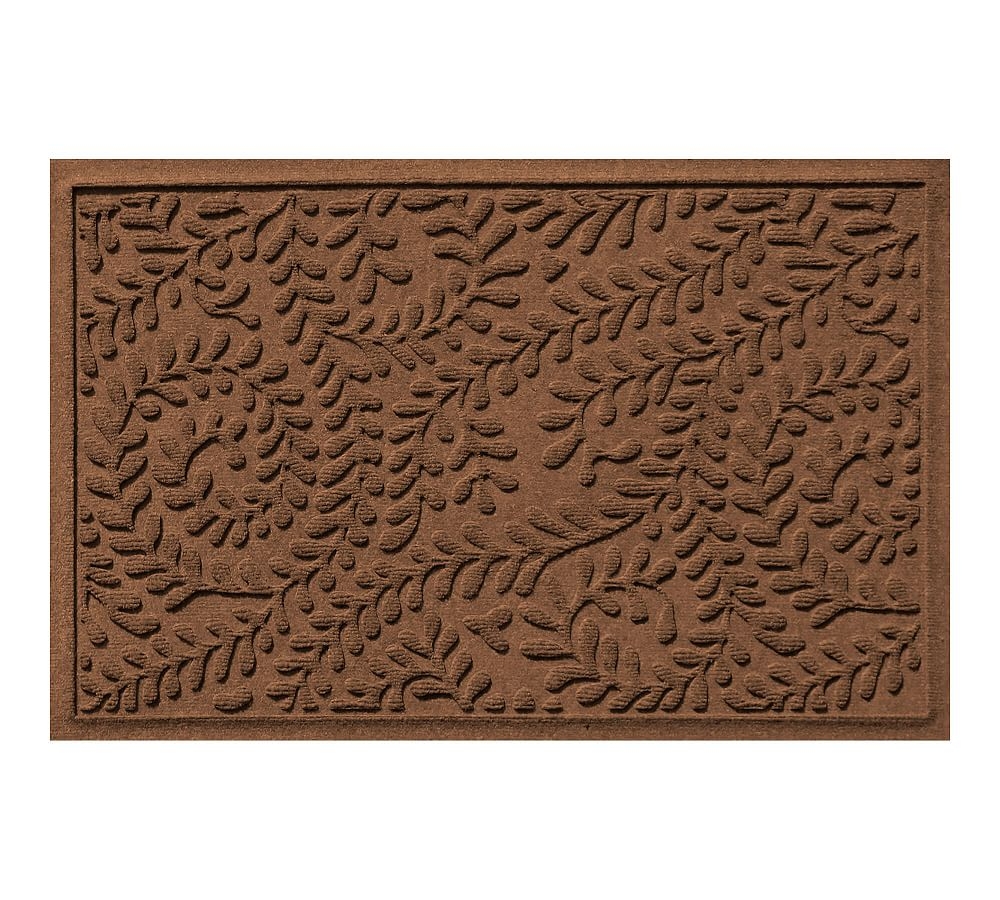 Waterhog Boxwood Doormat, 2 x 3', Dark Brown - Image 0