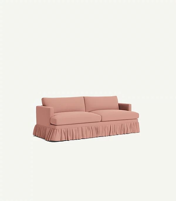 Bowen Ruffle Skirted Sofa - Image 0