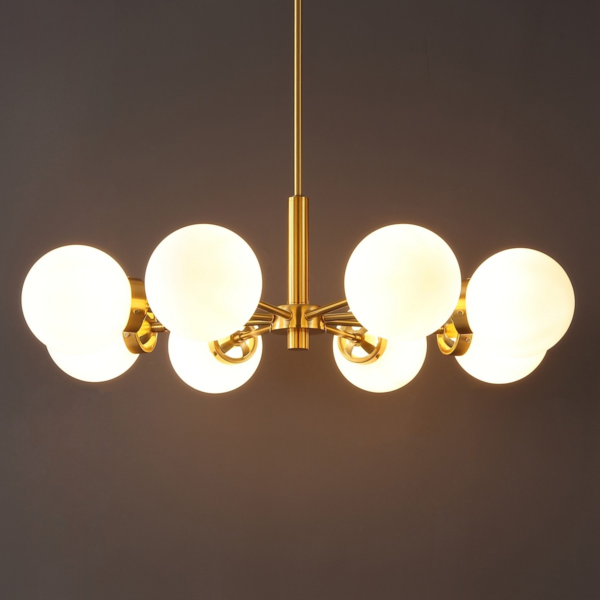 Prosie 8Lt 32" Chandelier - Gold - Safavieh - Image 2