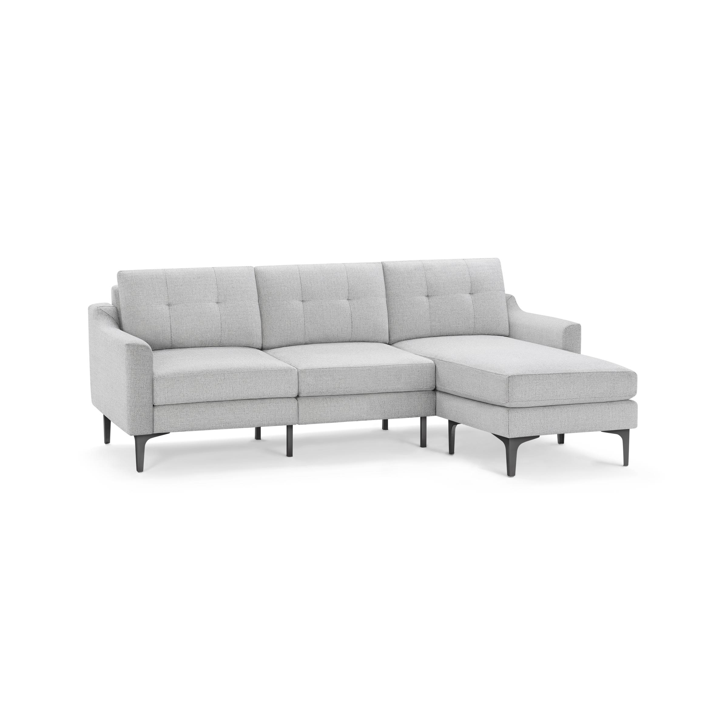 The Slope Nomad Sectional Sofa in Crushed Gravel - Image 1