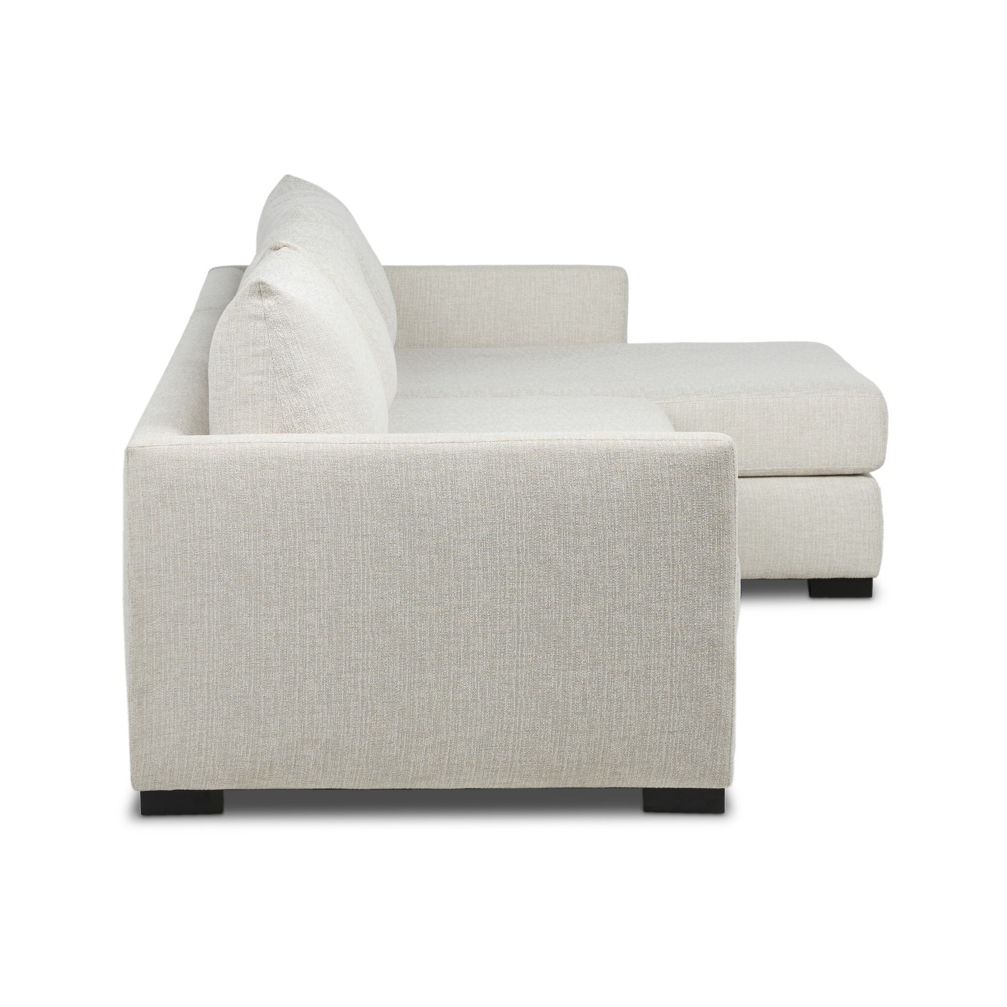 Wickham 2-Piece Sleeper Sectional - Alameda Snow - Image 2