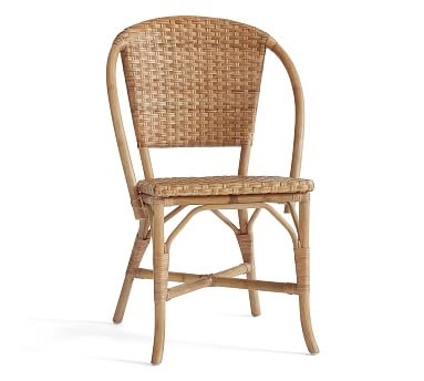 Parisian Woven Rattan Dining Chair, Natural - Image 0