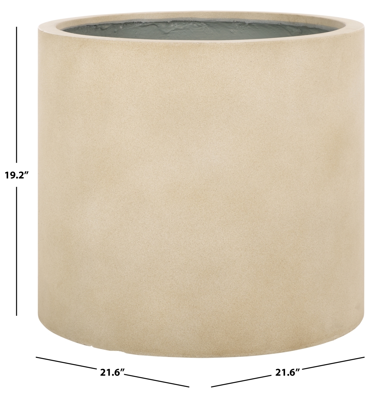 Indoor-Outdoor Alia Planter - Beige - Safavieh - Image 5