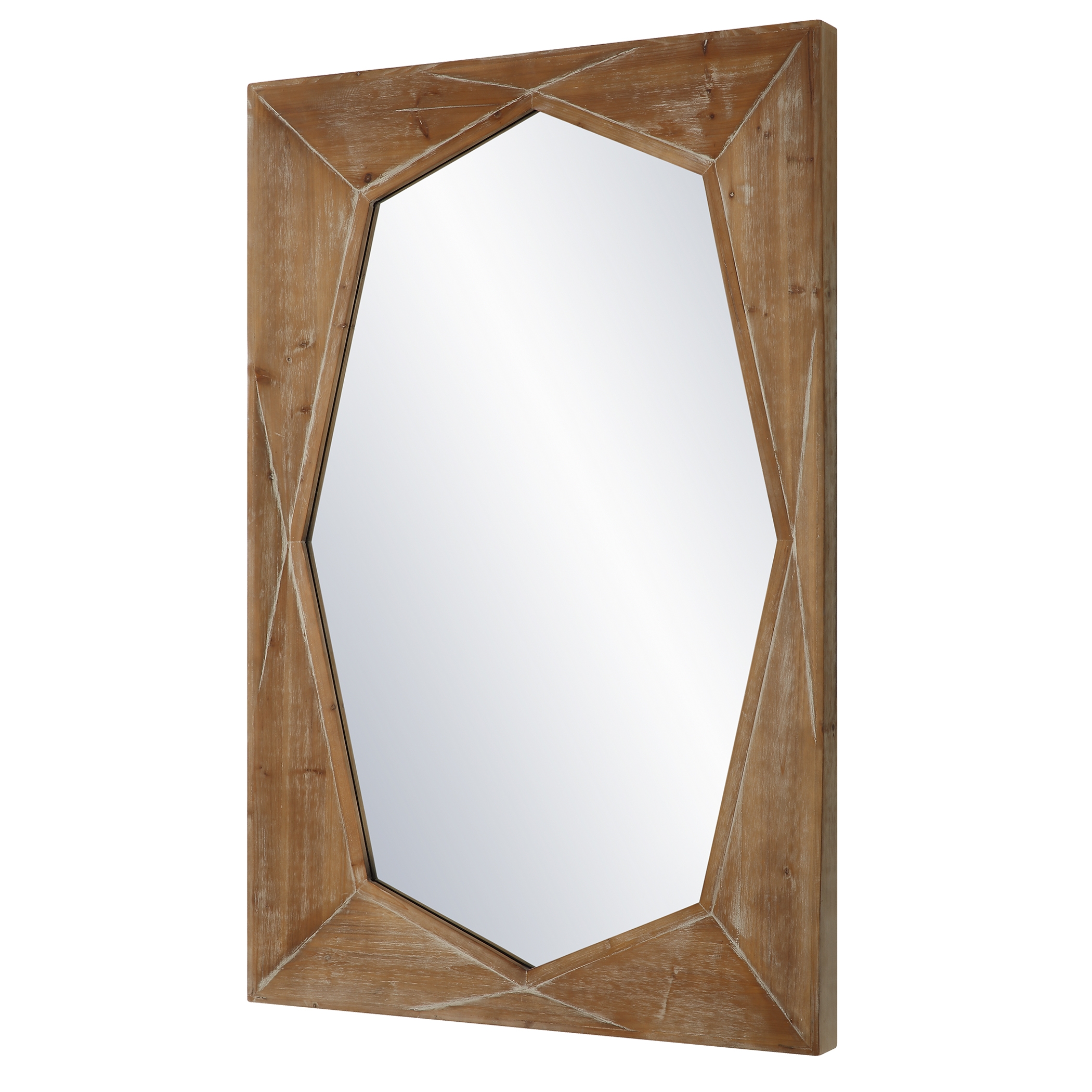 Marquise Natural Wood Mirror - Image 3