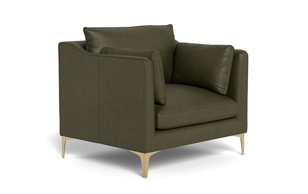 Caitlin Leather Accent Chair by The EverygirlÃ?Â® - Image 1