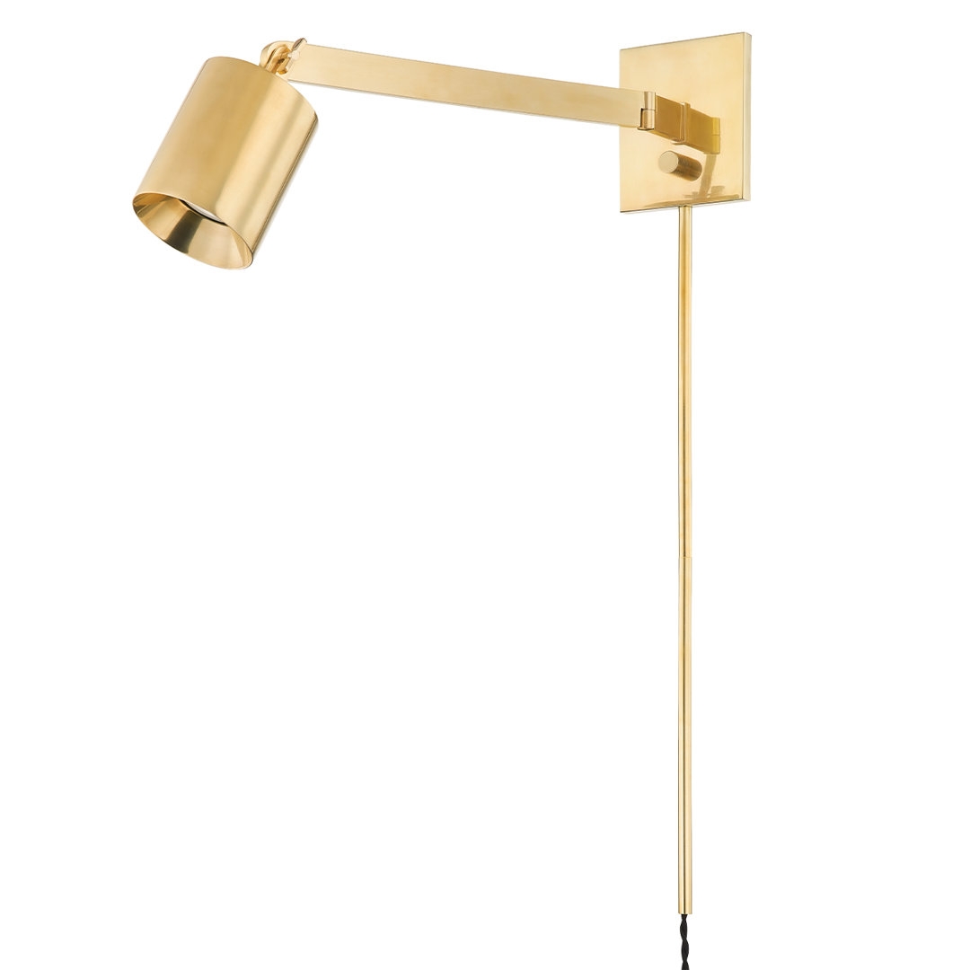 Hudson Valley Lighting HIGHGROVE Plug-in Sconce by Mark D. Sikes - Image 0