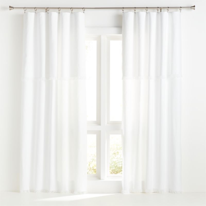 Wallace Freesize White Curtain Panel - Image 2