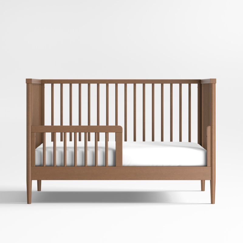 Hampshire Natural Brown Wood Toddler Bed Rail - Image 1