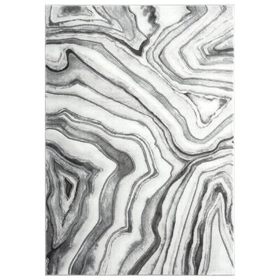 Middleville Abstract Gray Area Rug - Image 0
