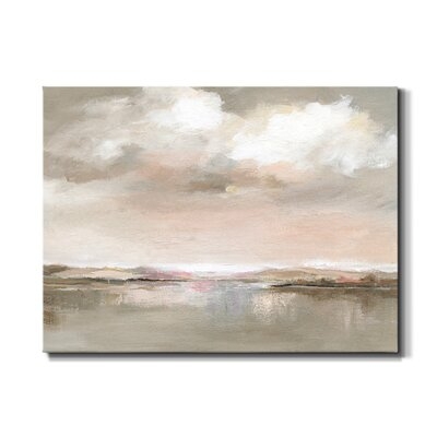 Evening Drama - Wrapped Canvas Painting Print - Image 0