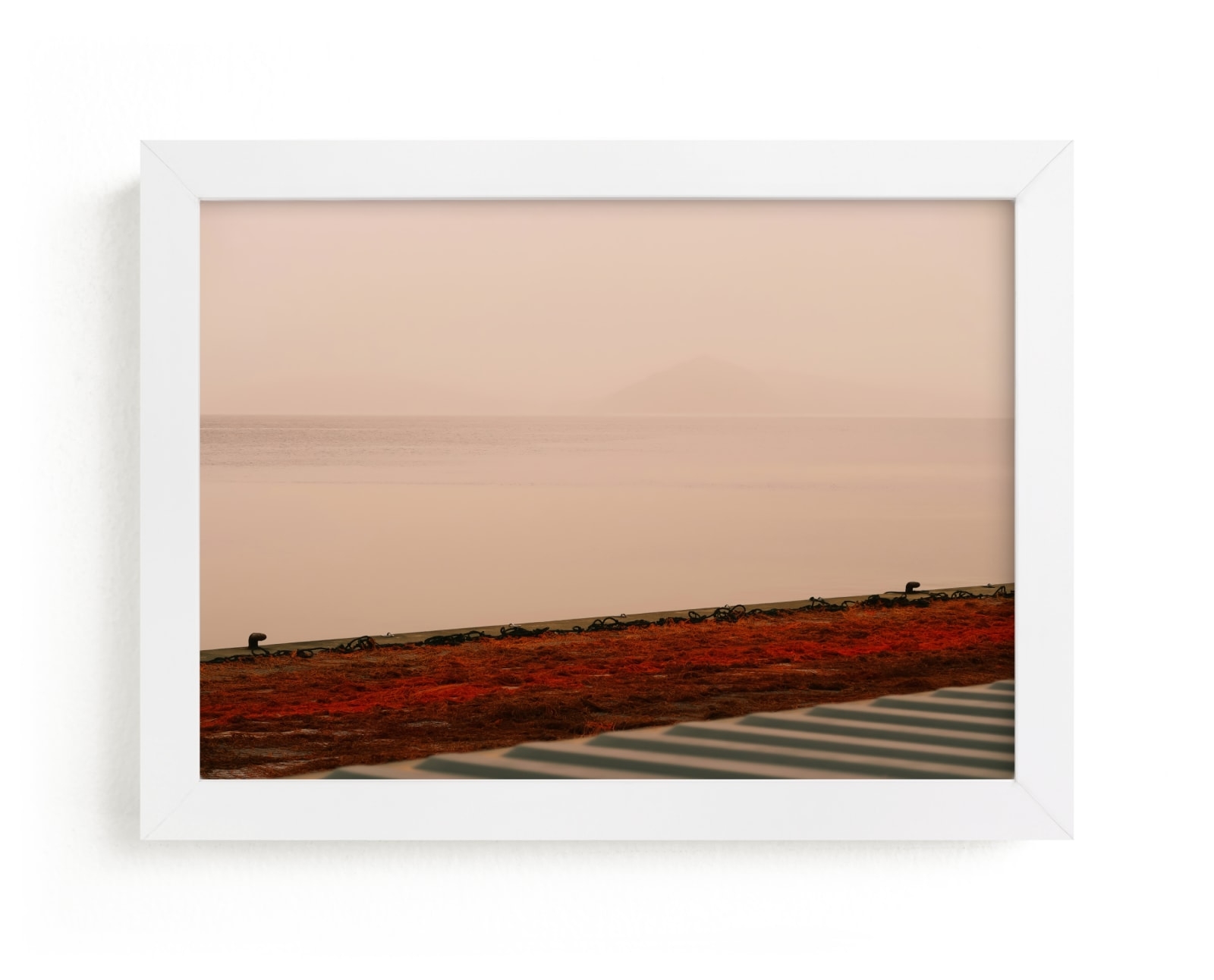 Red Wave, White Mountain Limited Edition Fine Art Print 2 - Image 0