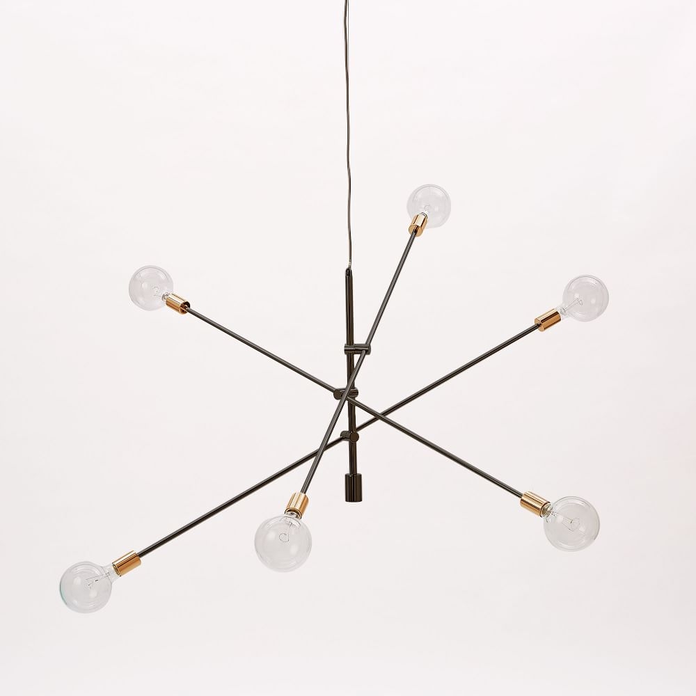 Mobile Chandelier Two-Tone (55") - Image 1
