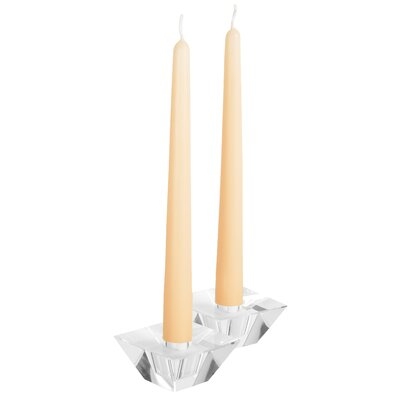 12 Piece Unscented Taper Candle Set - Image 0