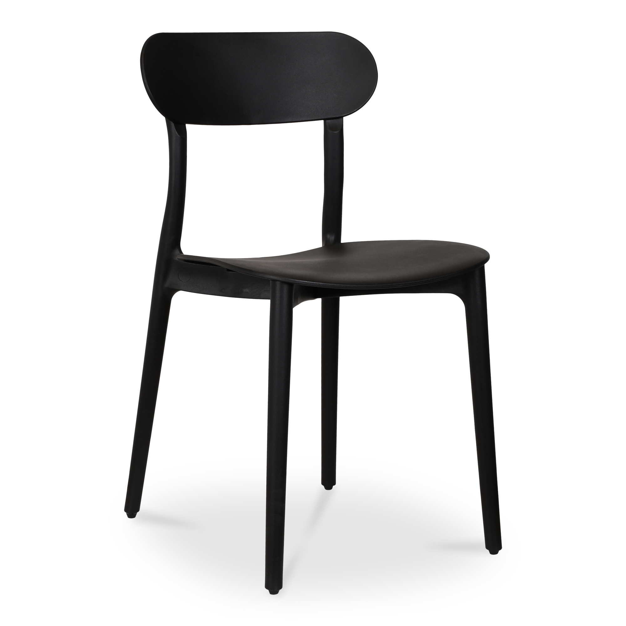 Kent Outdoor Dining Chair Black - Set Of Two - Image 3