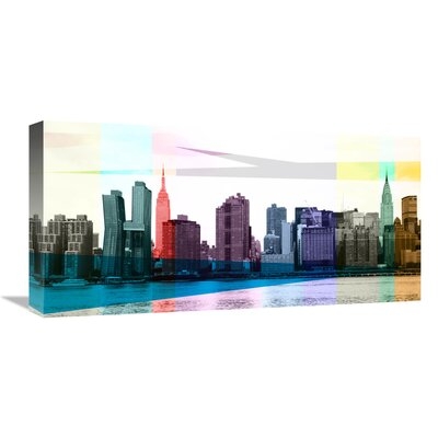 Heart Of A City' - Print on Canvas - Image 0