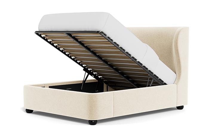 Maxwell Upholstered Bed with Storage Option - Image 2