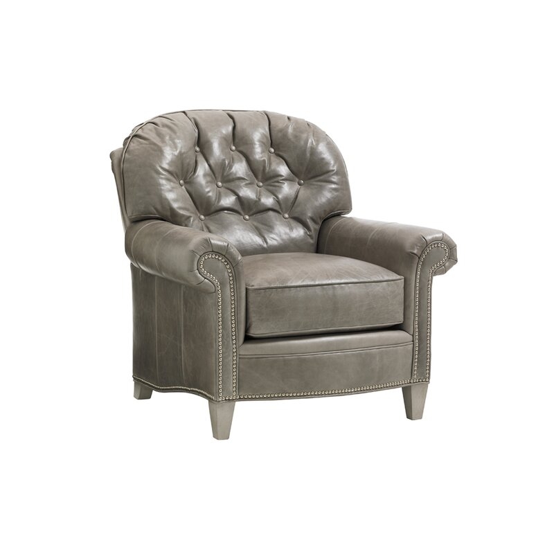 Lexington Oyster Bay Bayville Leather Chair - Image 0