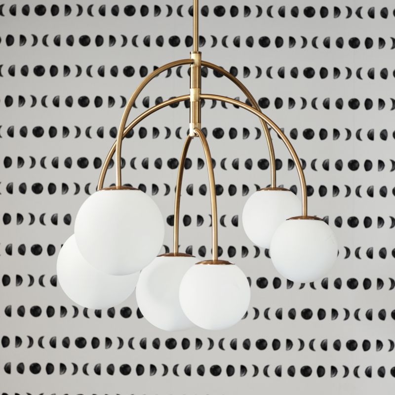 Constellation Brass 26" Kids Pendant Ceiling Light - Image 1