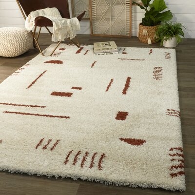 Morin Geometric Shag Area Rug - Image 0