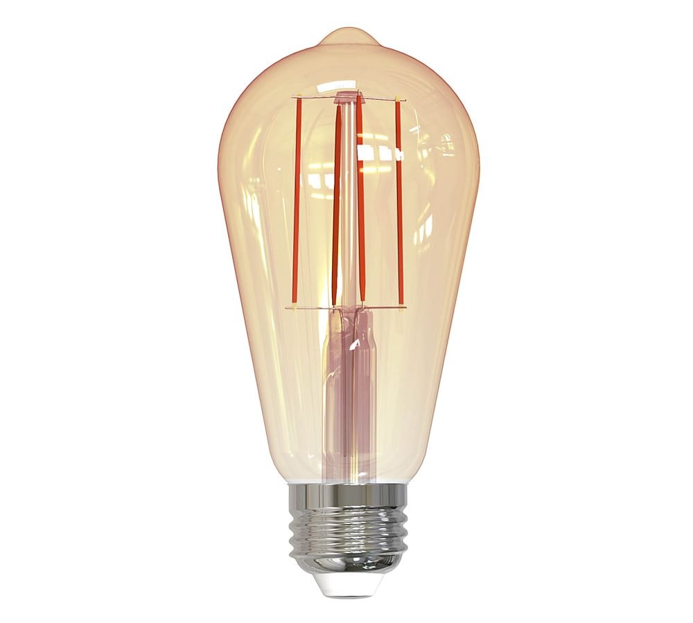 ST18 Antique Filament LED Bulb, Pack of 2, 40 Watt Equivalent - Image 0