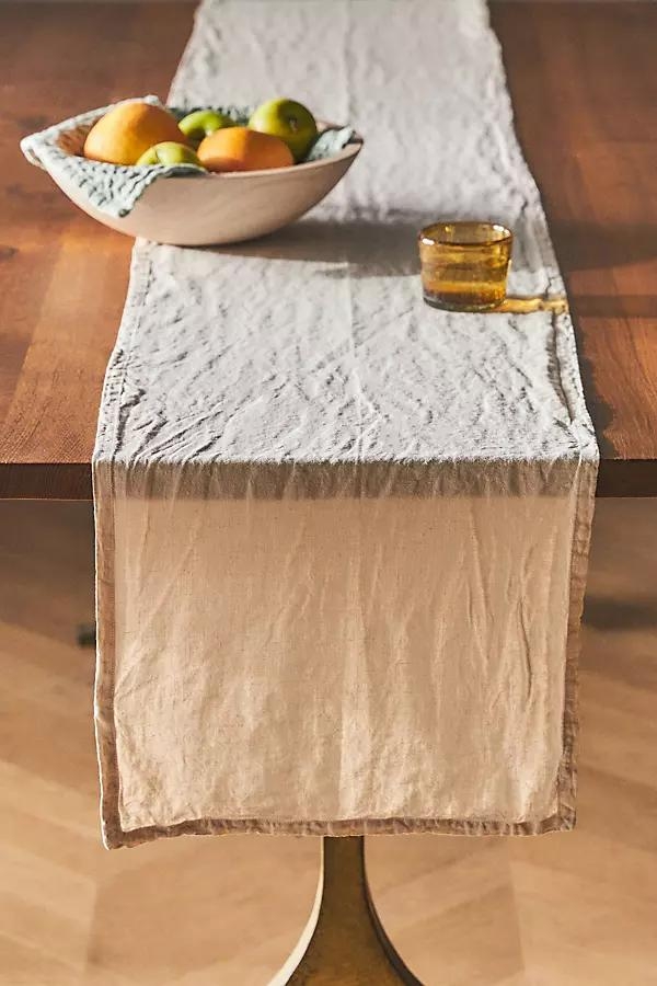 Edison Portuguese Linen Table Runner - Image 0