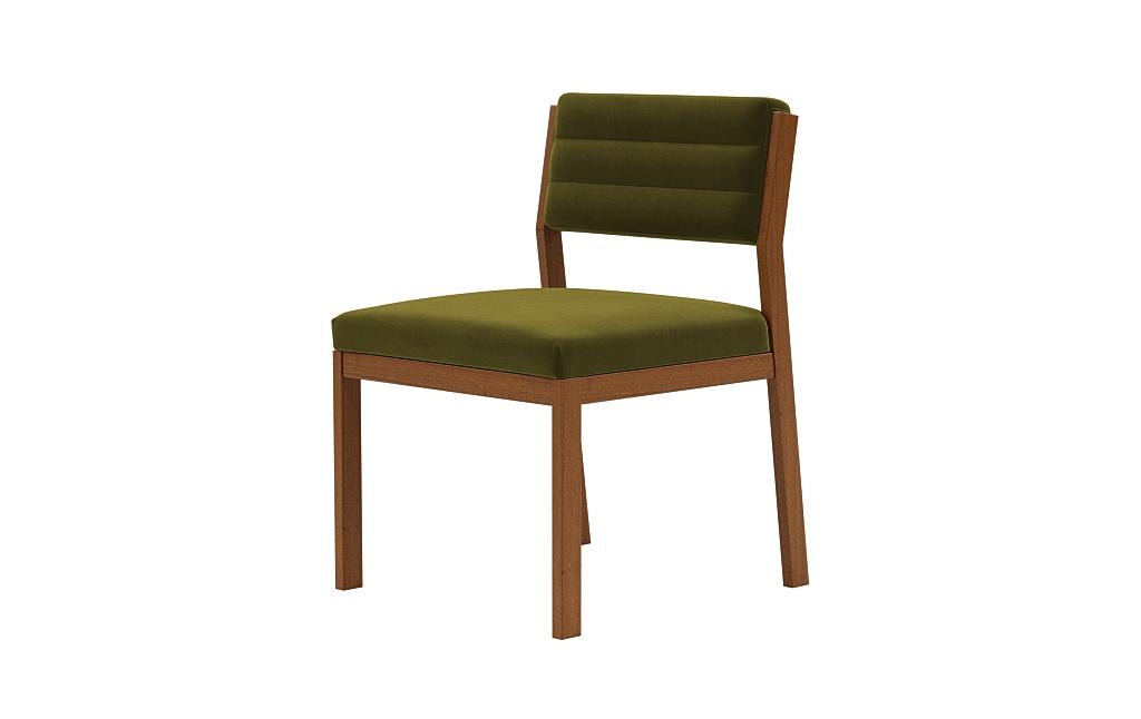 Nora Upholstered Armless Chair - Image 2