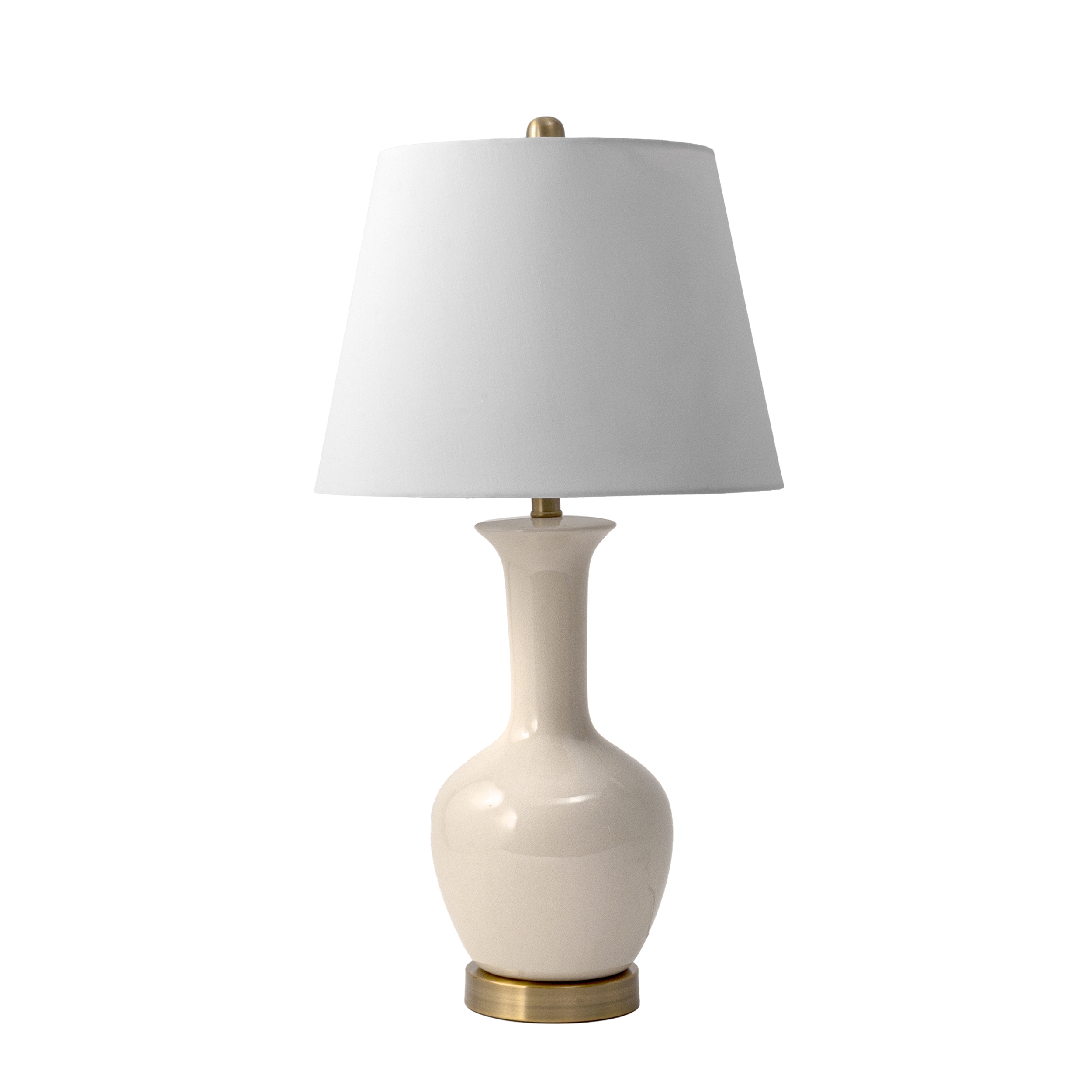 Rockville 27" Ceramic Table Lamp Set of 2 - Image 1