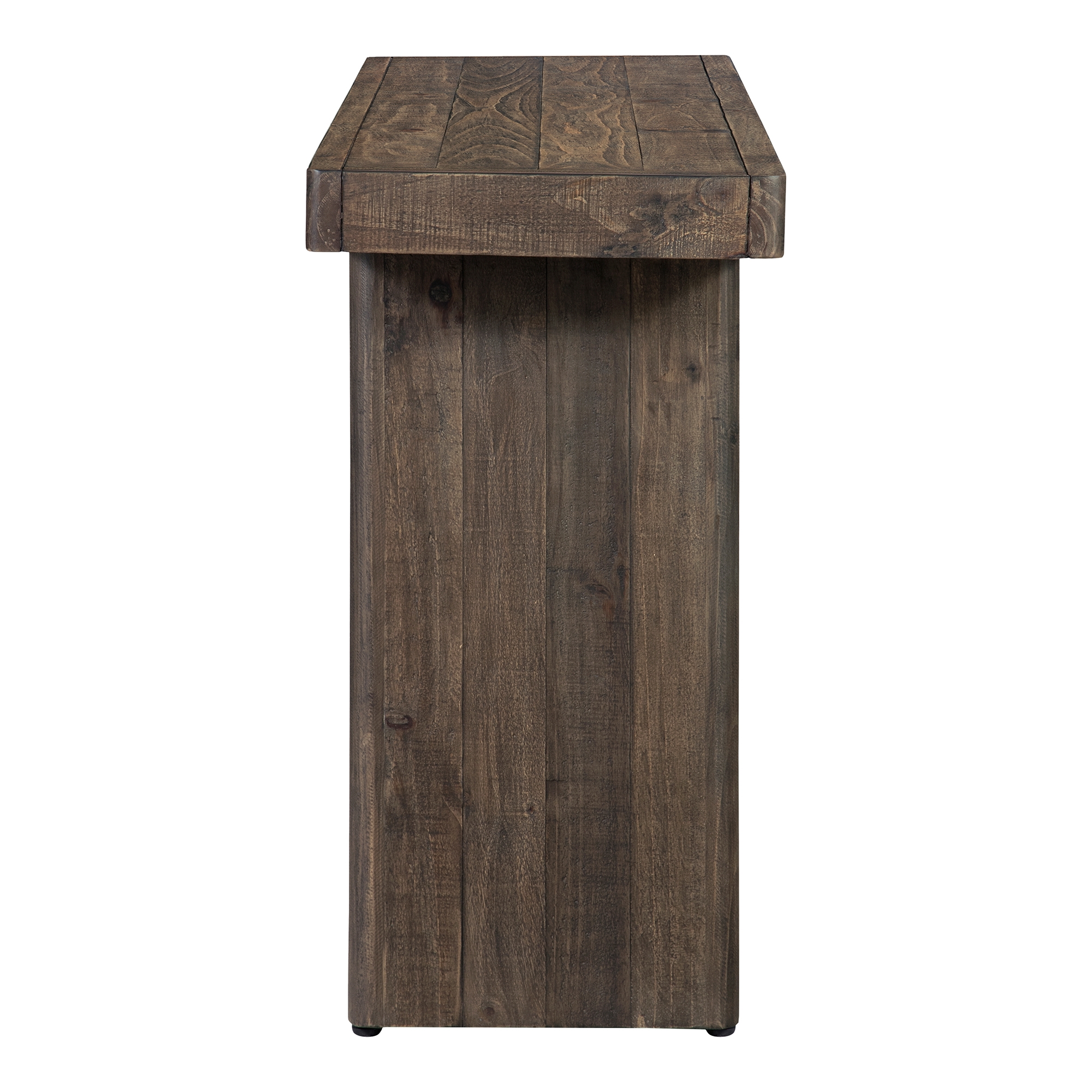 Monterey Console Table Aged Brown - Image 3