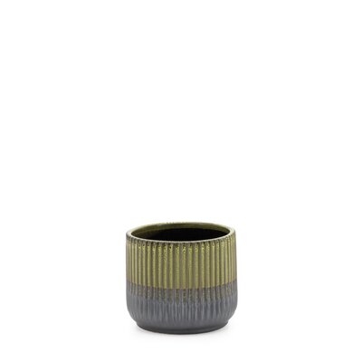 Green Indoor / Outdoor Ceramic Table Vase - Image 0