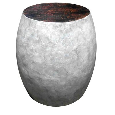 Wykoff Sea Crest Shell Stool - Image 0