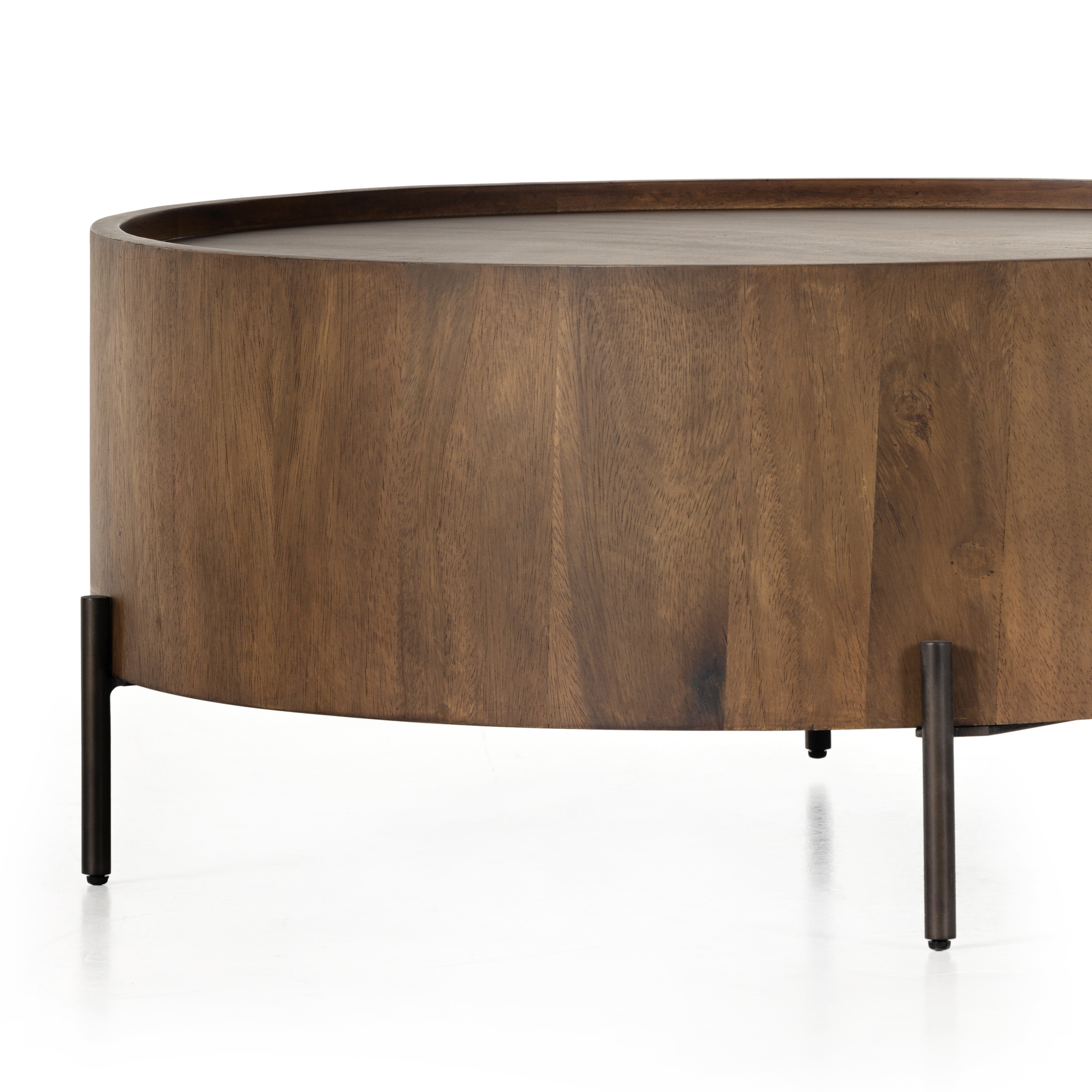 Lunas Drum Coffee Table-Guanacaste - Image 11