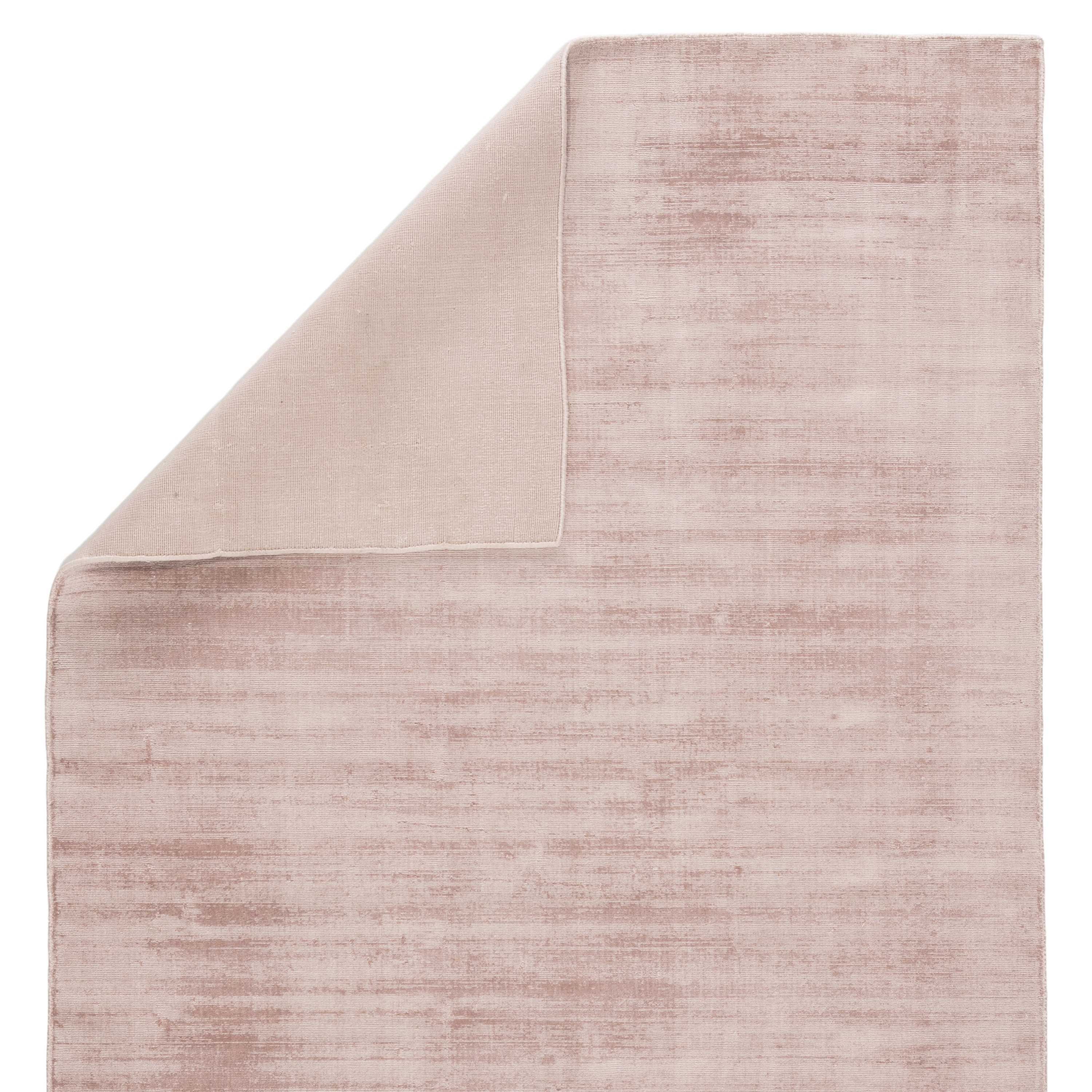 Yasmin Handmade Solid Pink Area Rug (5' X 8') - Image 2