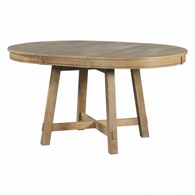 Farmhouse Round Extendable Dining Table - Image 0