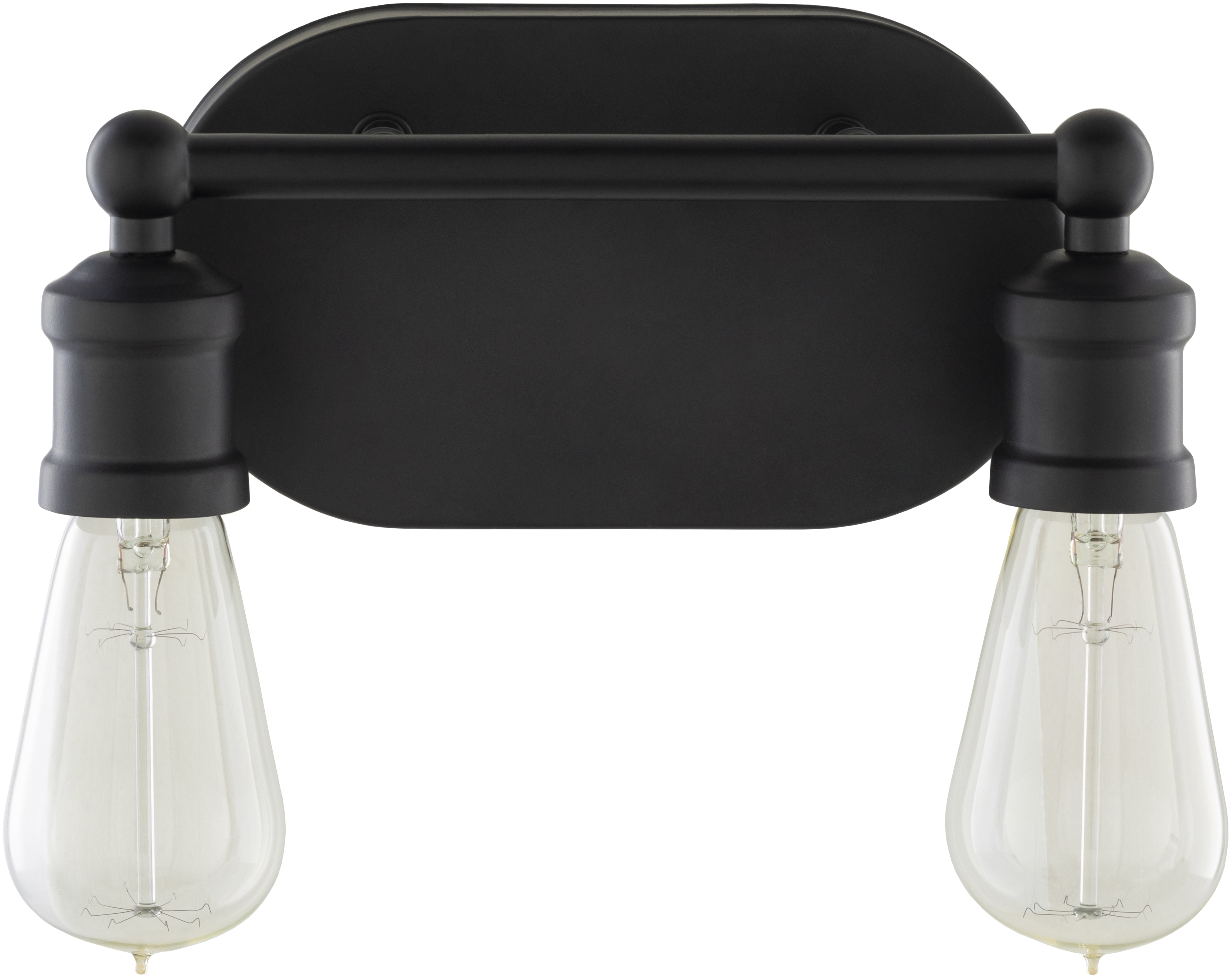 Pierre Black  4"L x 10"W x 9"H Wall Sconce - Image 0