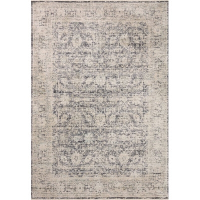 Amber Lewis x Loloi Alie Charcoal / Beige Area Rug - Image 0