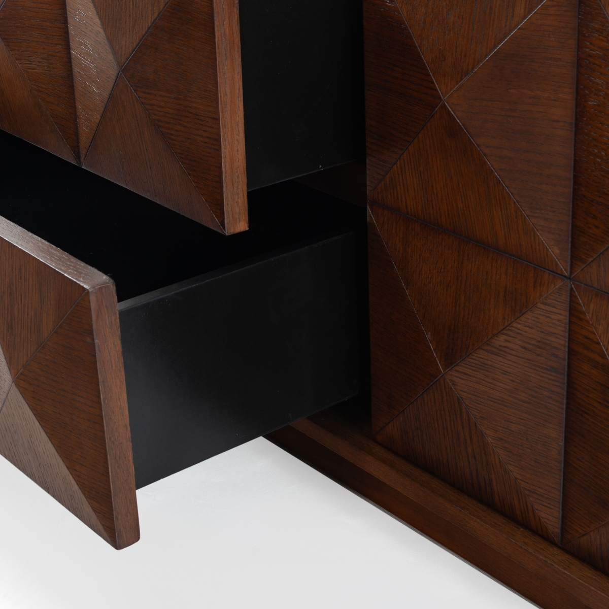 Patty 4 Door Wood Media Stand - Walnut - Image 2