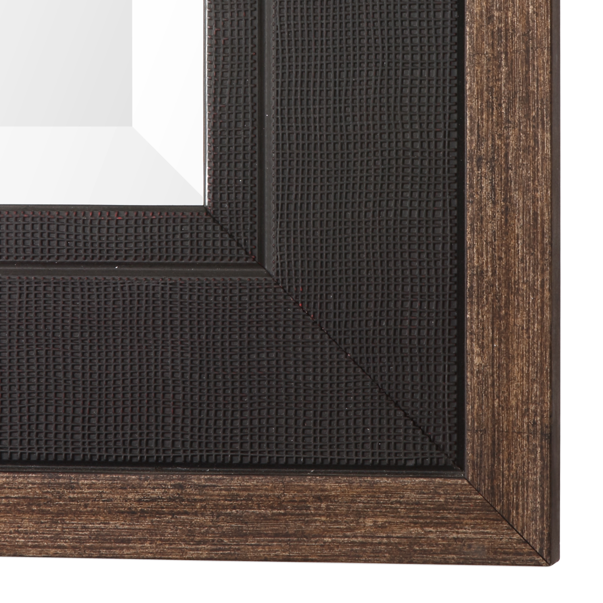 Staveley Rustic Black Mirror - Image 3