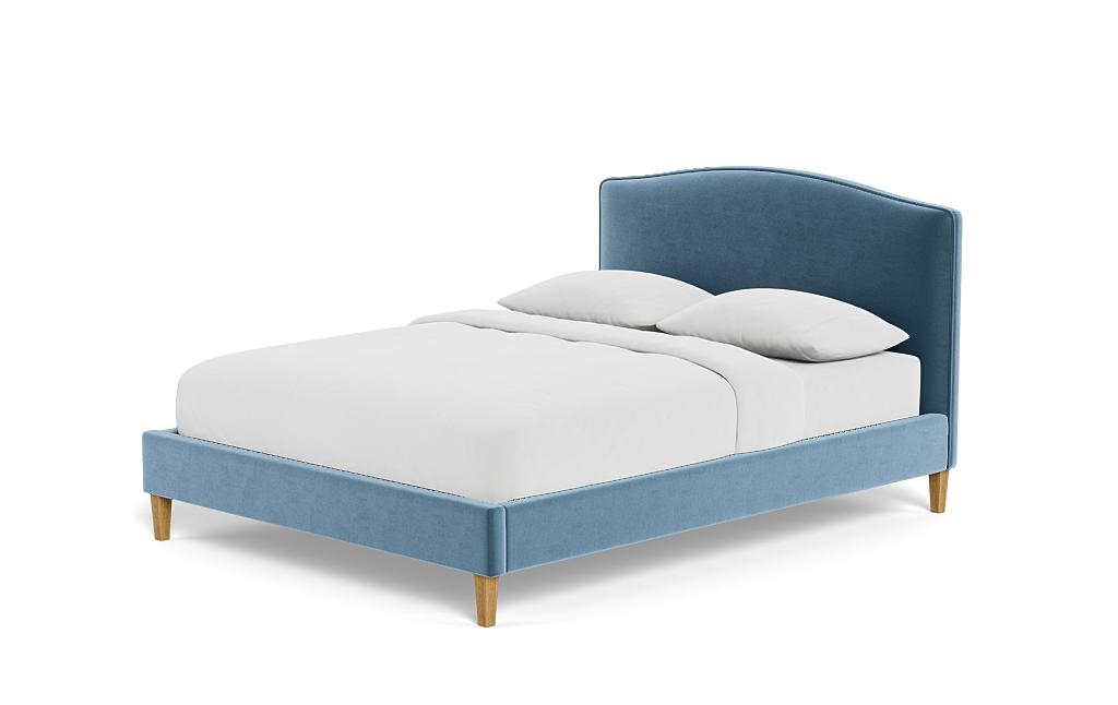 Celia Upholstered Bed with Contrast Piping - Image 2